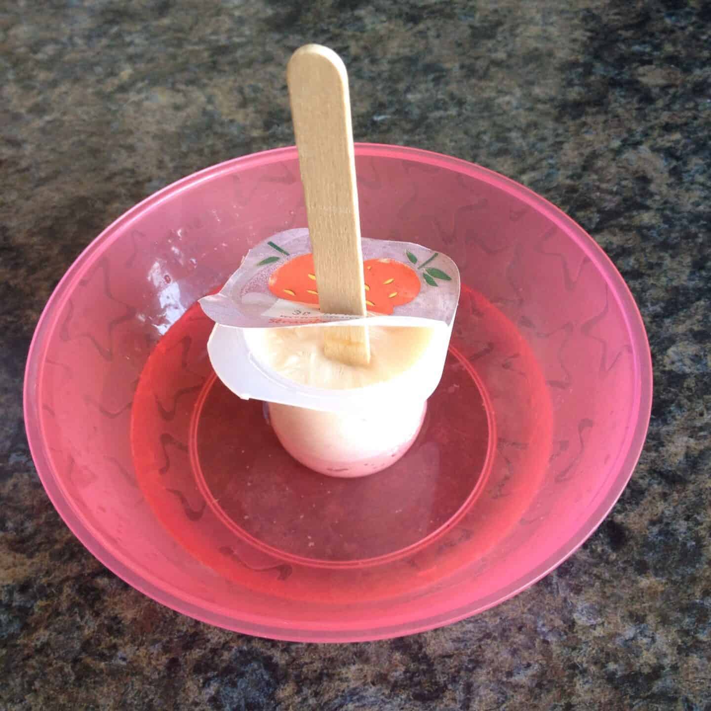 'Ice cream' in hot water
