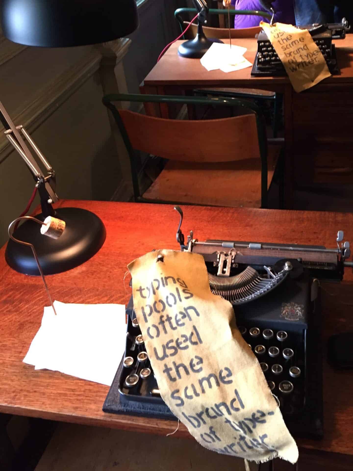 Typewriters at Upton House