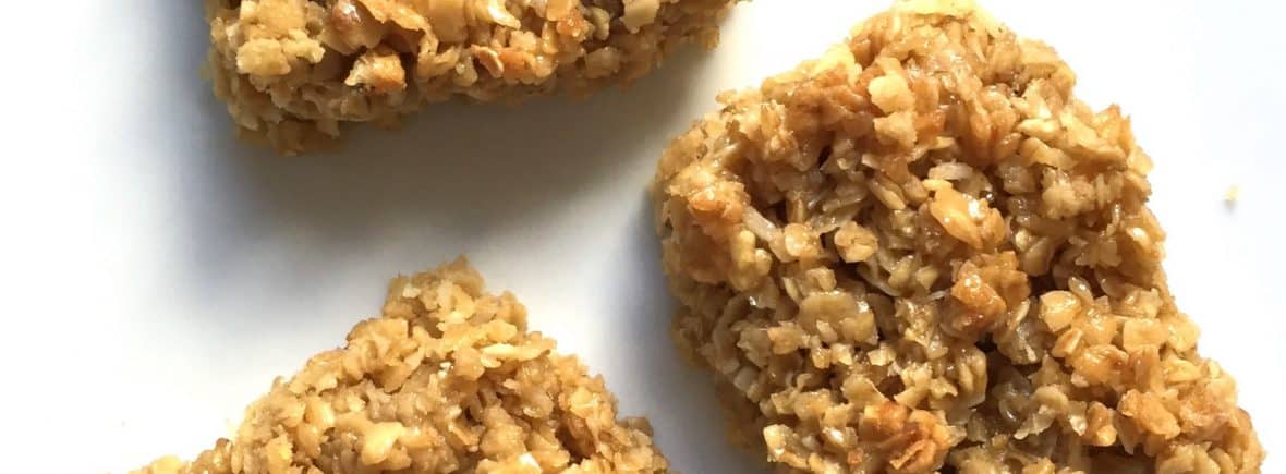 The best flapjack you'll ever taste, full of golden syrup, brown sugar, butter, oats and desiccated coconut. Delicious in moderation!