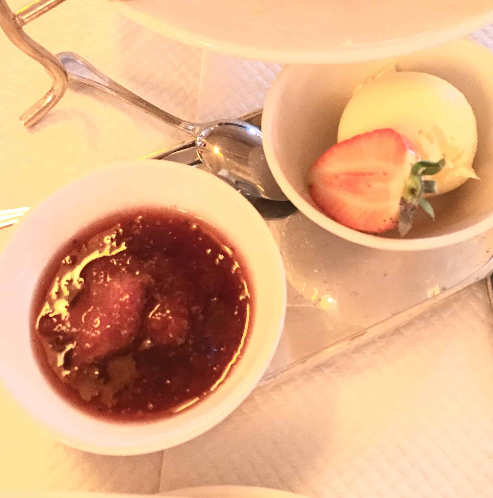 Home made jam and clotted cream