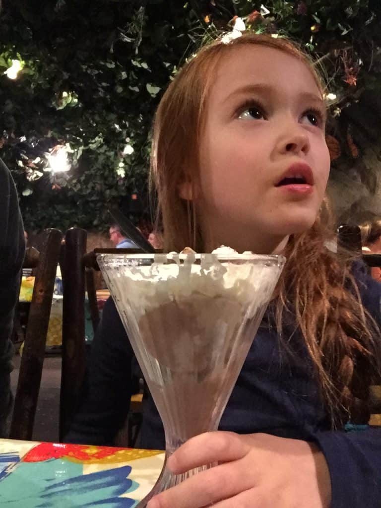 Ava at The Rainforest Cafe