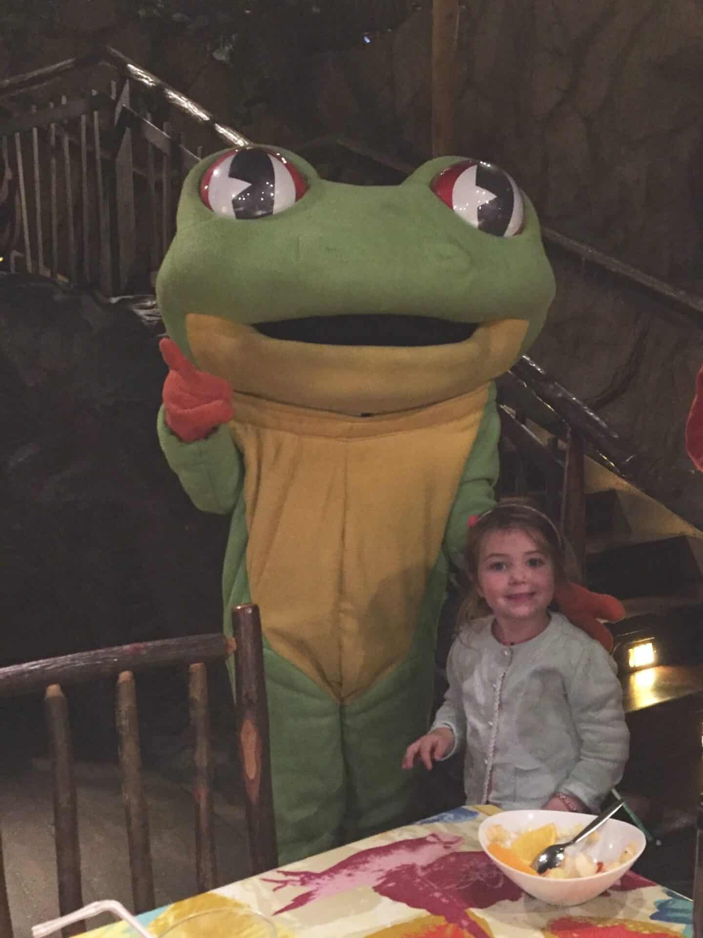 Thea at The Rainforest Cafe