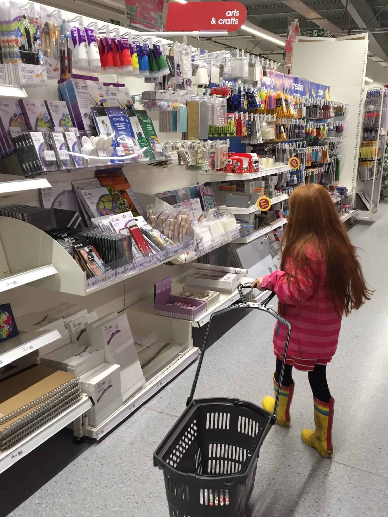 Choosing the contents of our Christmas Shoebox