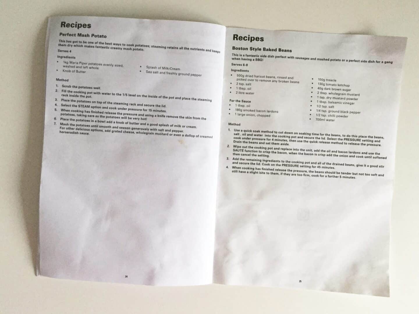 Recipes for the Bella Electric Pressure Cooker