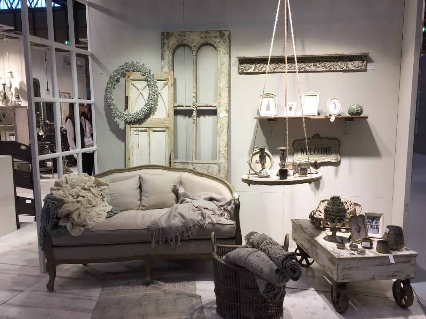 Room set at the Spring Fair
