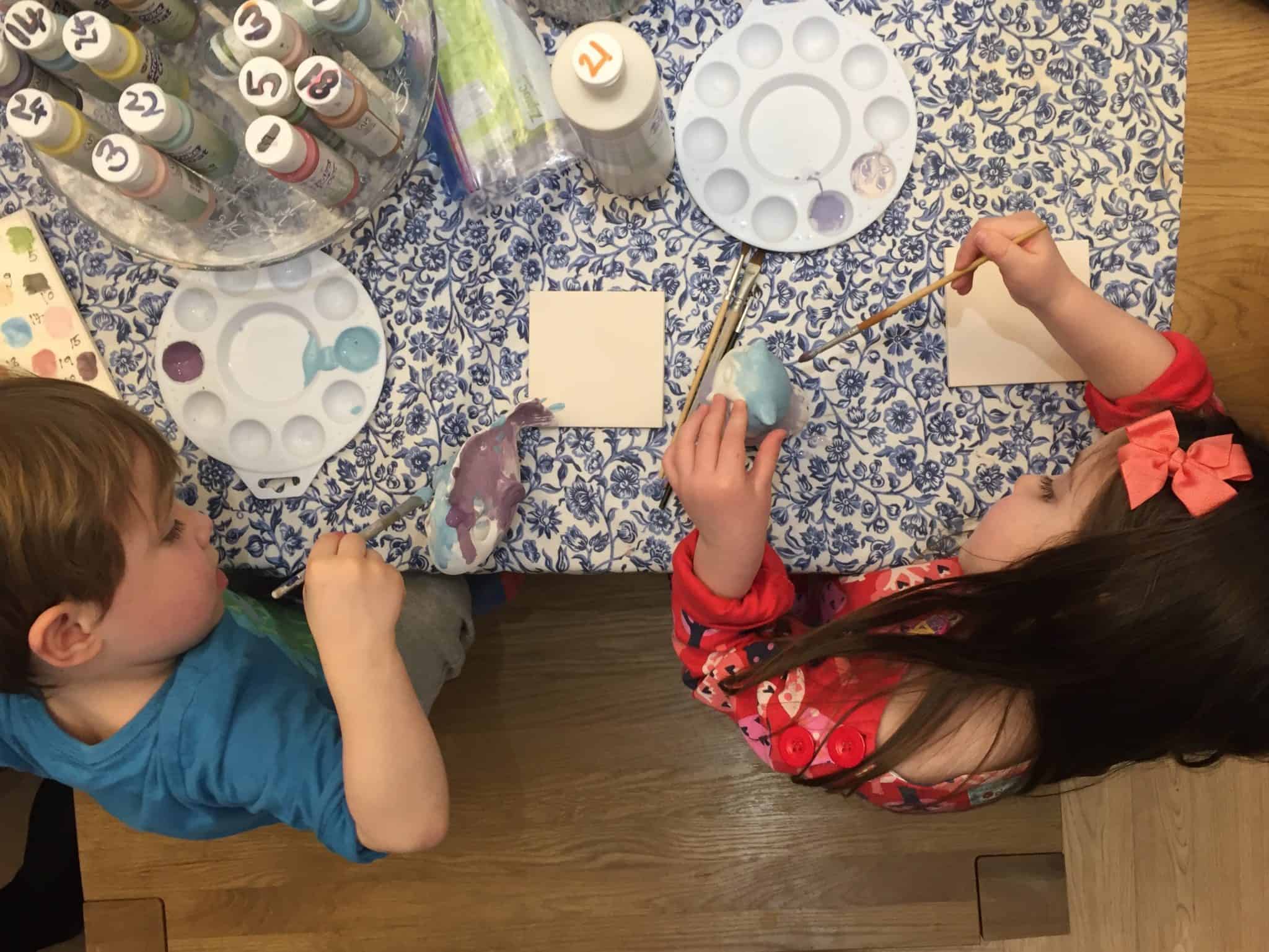 Painting Pottery at Kilning Me Softly