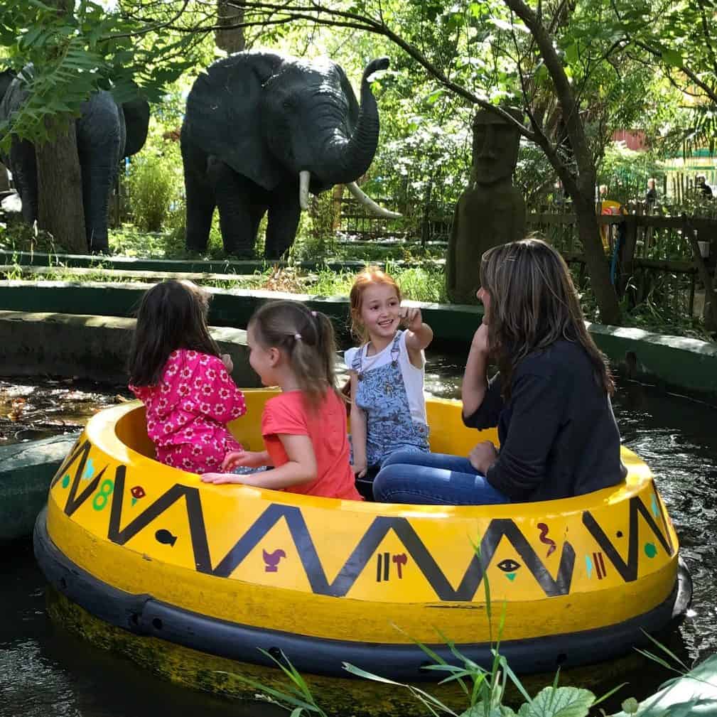River Safari at Gulliver's Land Theme Park Milton Keynes
