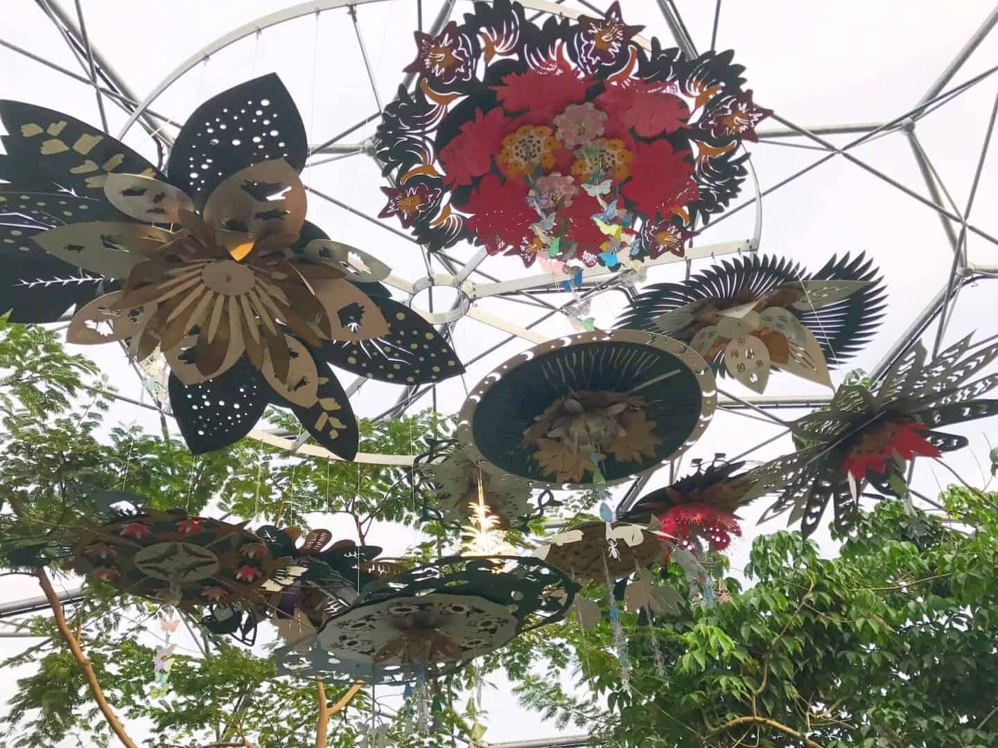 Decorations at the Tropical BiomeDecorations at the Tropical Biome