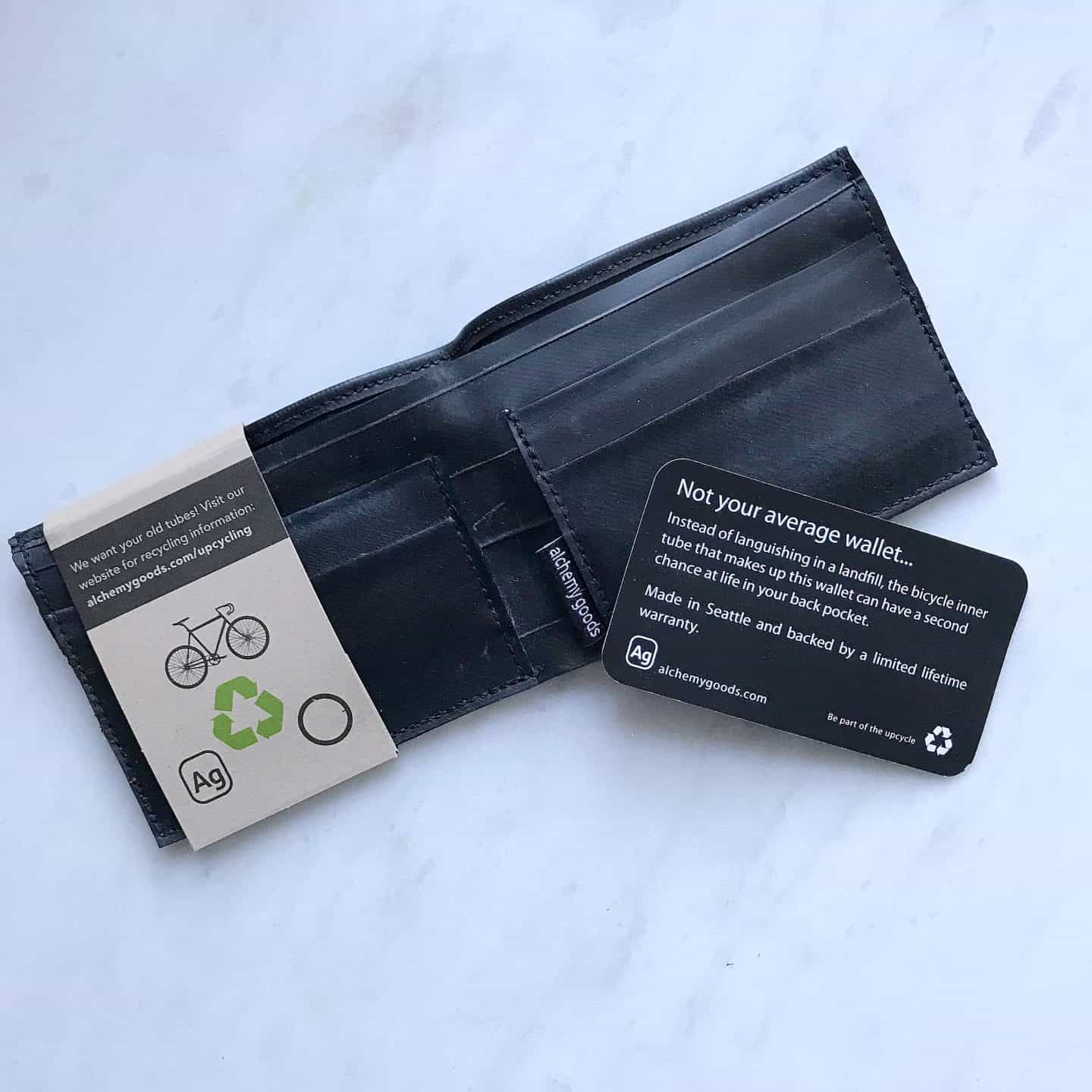 Recycled Alchemy Goods men's wallet