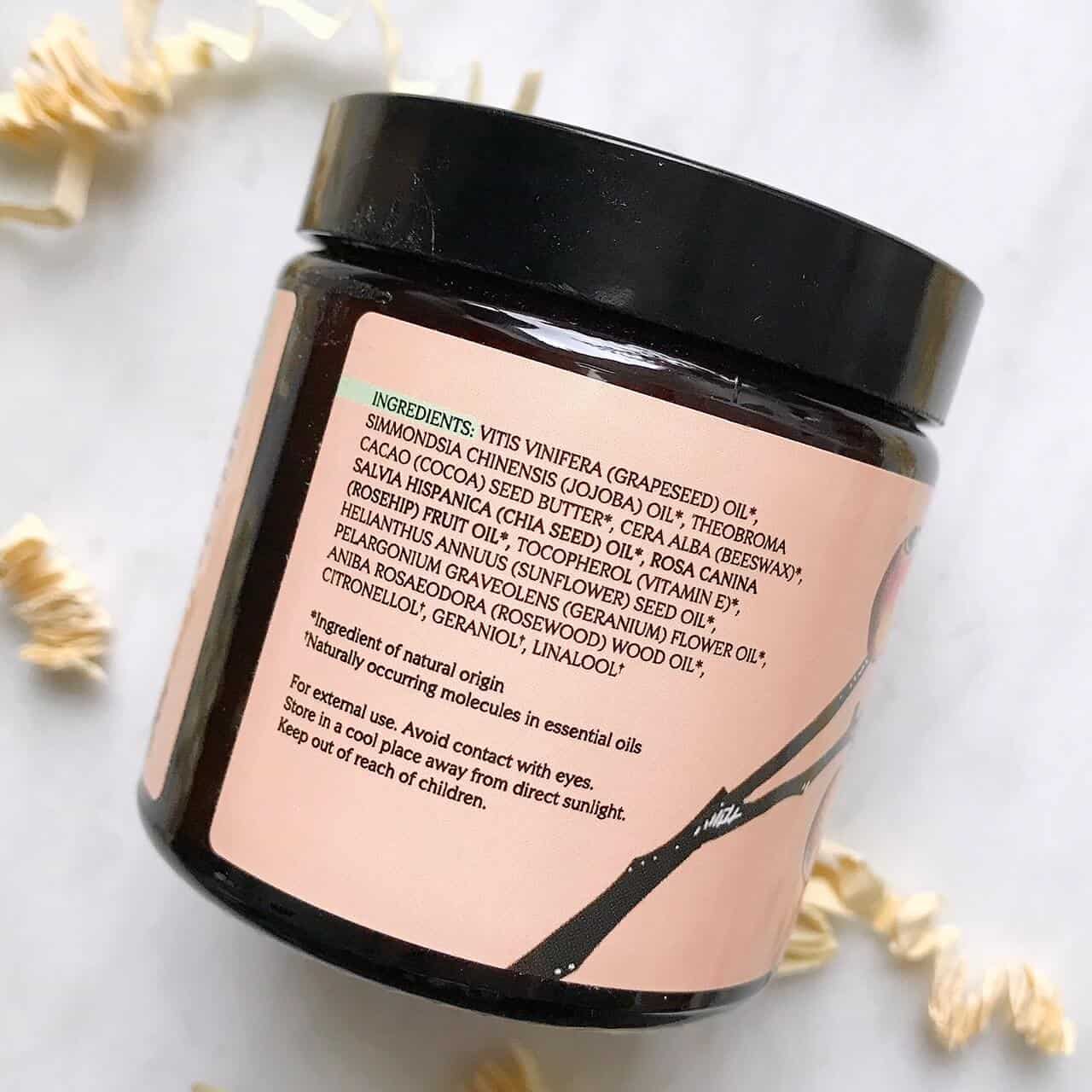 Willowberry Nutrient Boost Cleansing Balm ingredients