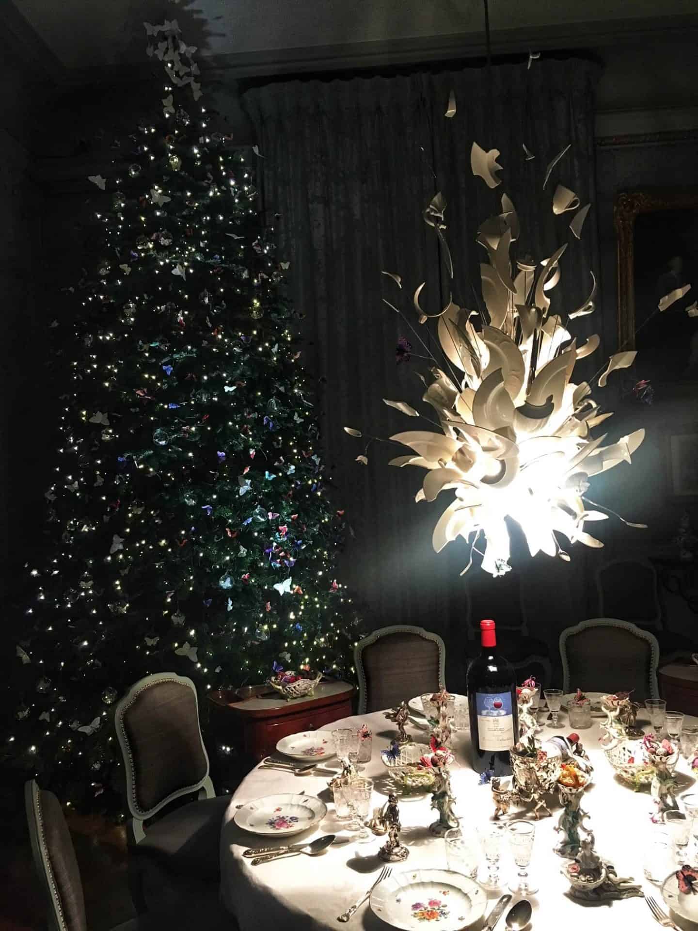 Inside Waddesdon Manor at Christmas