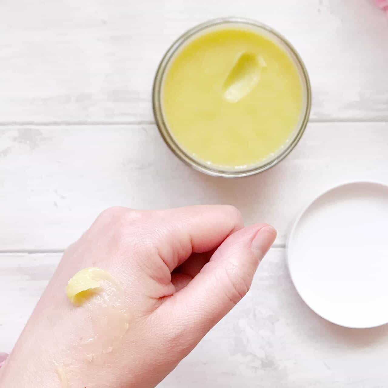 Green People Body Butter Formula Texture