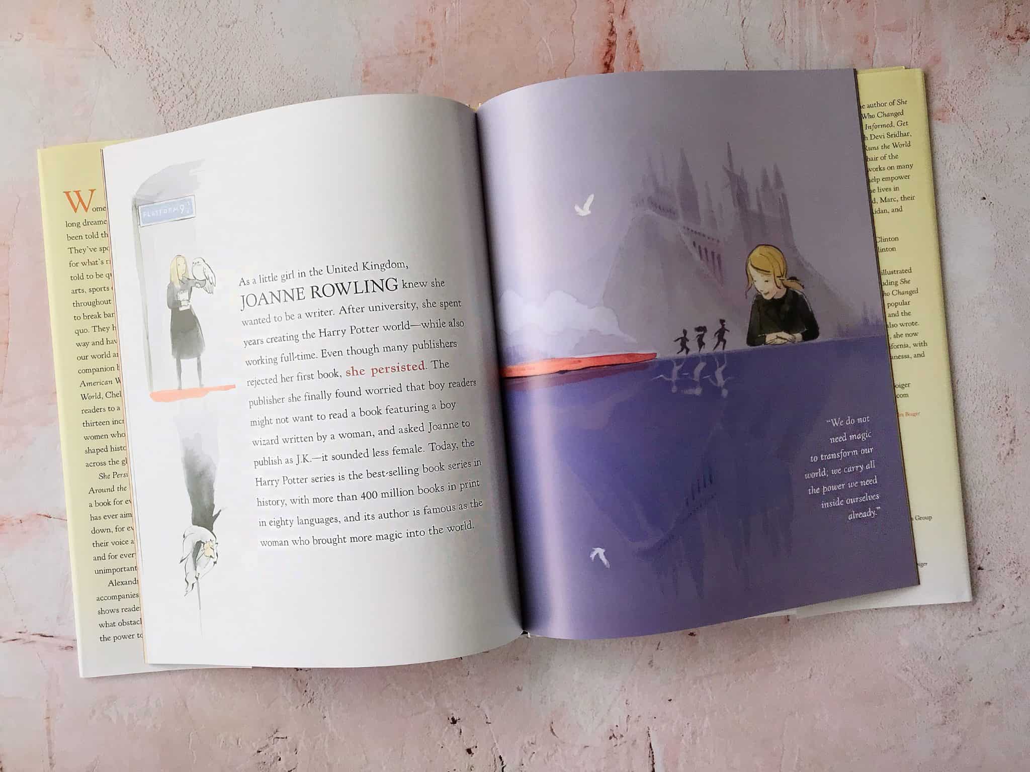 She Persisted Around the World by Chelsea Clinton JK Rowling