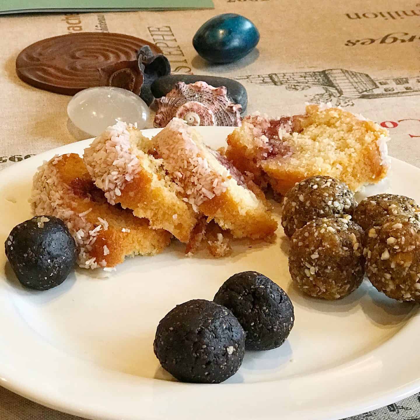 Gluten free treats at the Chilled Mama Retreat