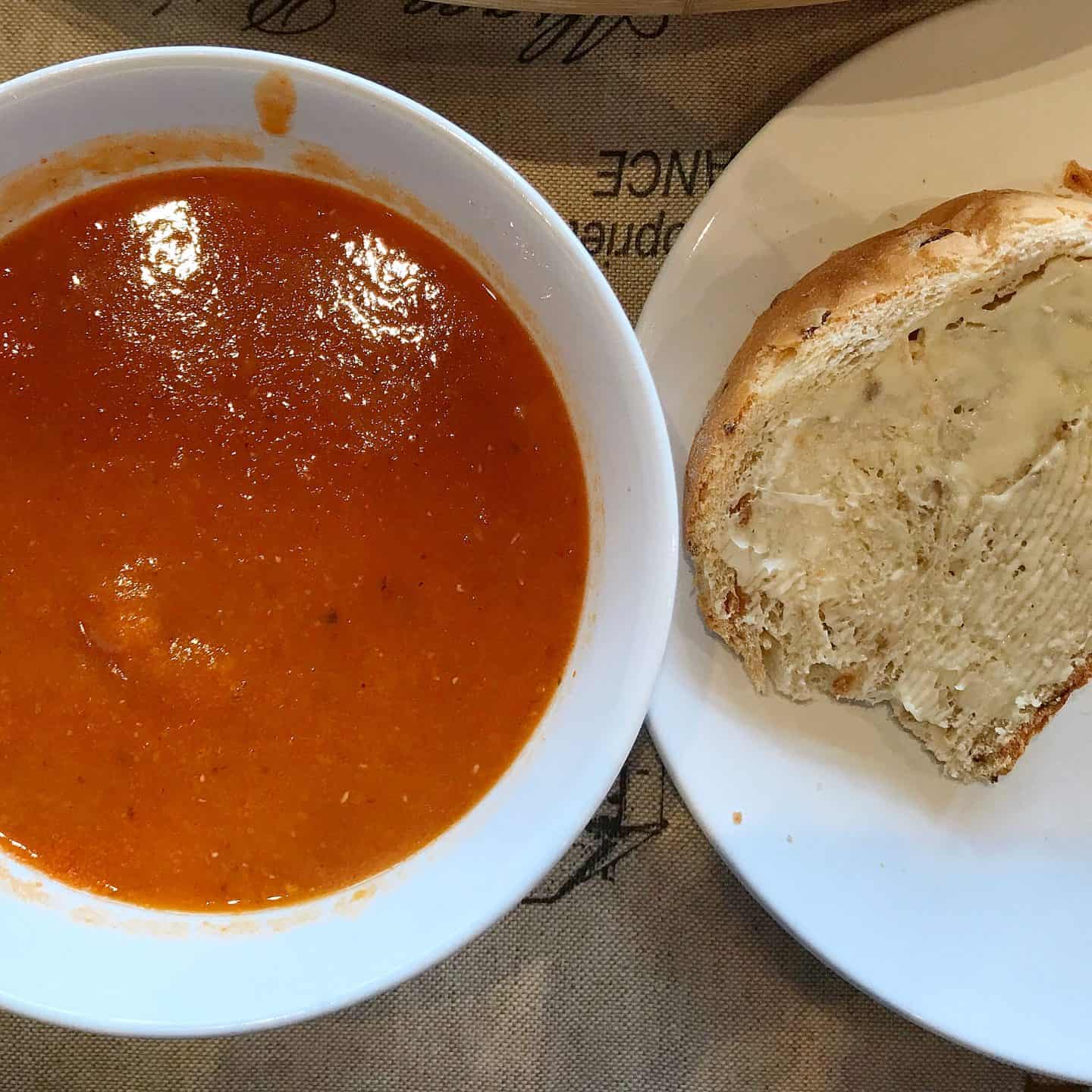 Soup at The Chilled Mama Retreat