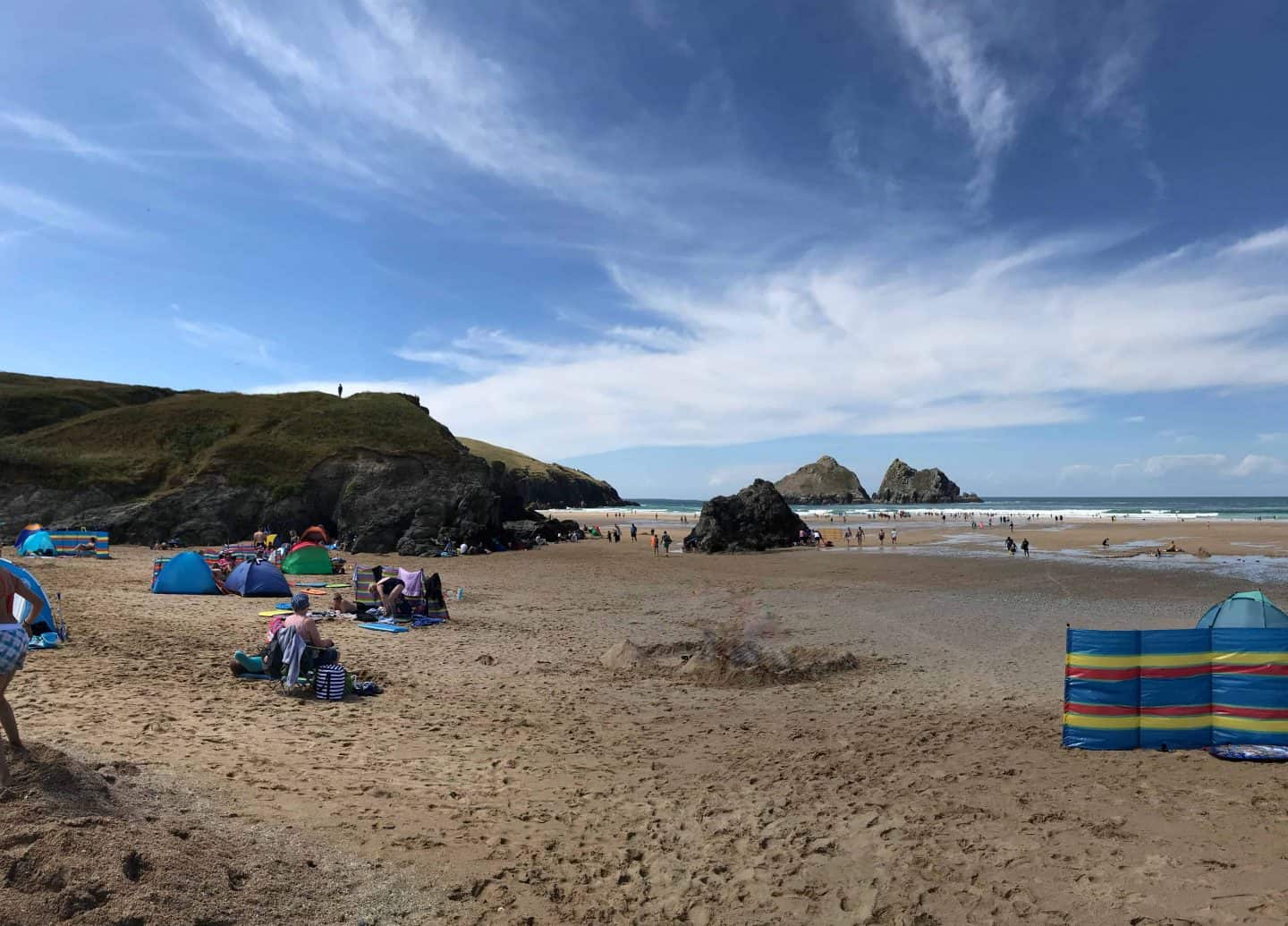 Holywell Bay beach, Newquay