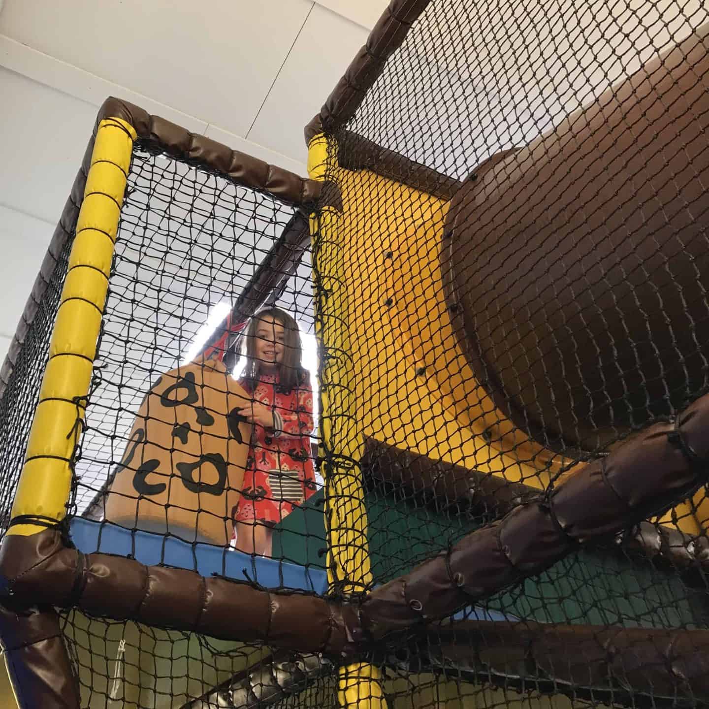 Soft play at Trevornick, Cornwall