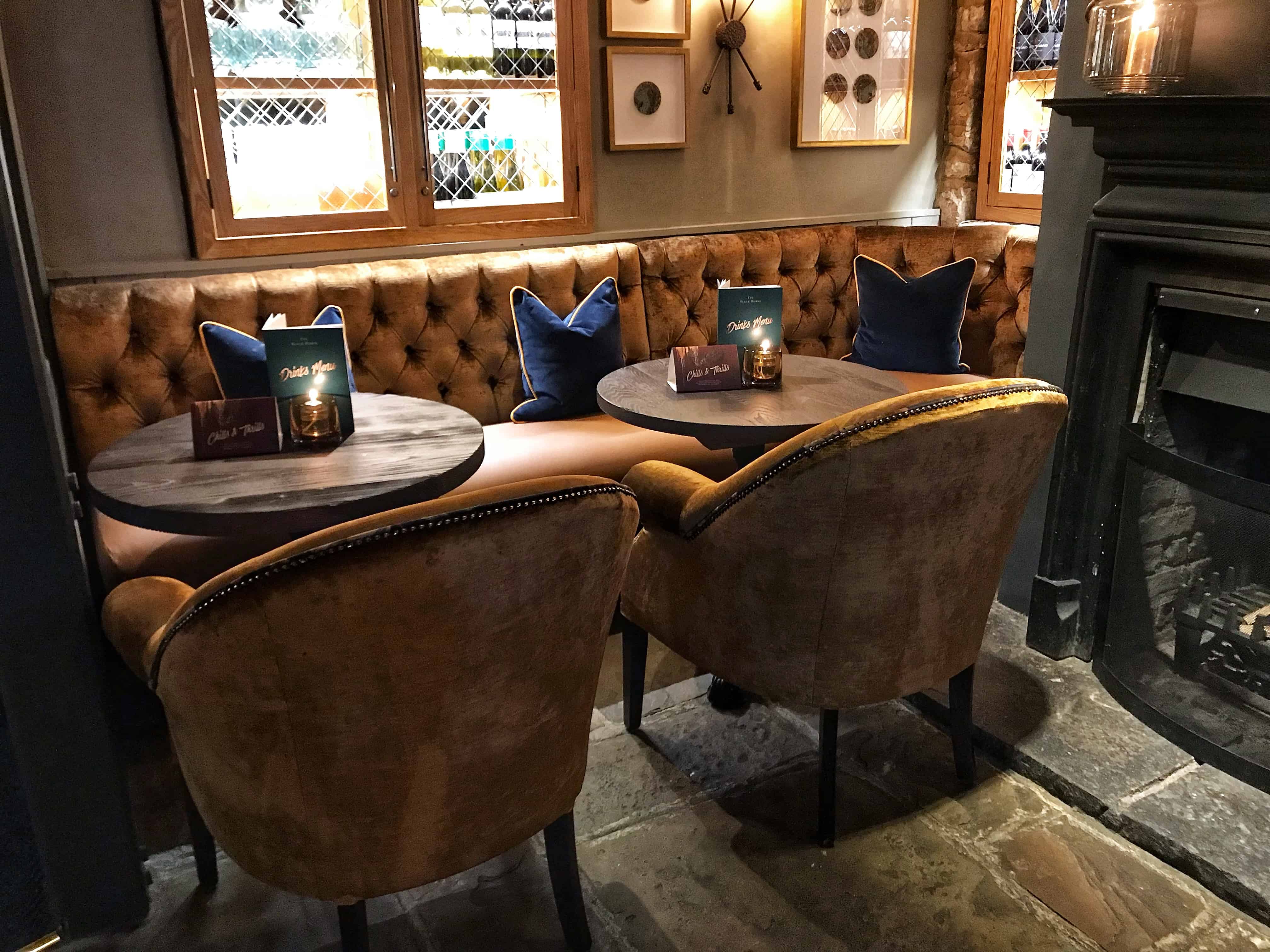 Inside the Refurbished Black Horse Pub and Restaurant