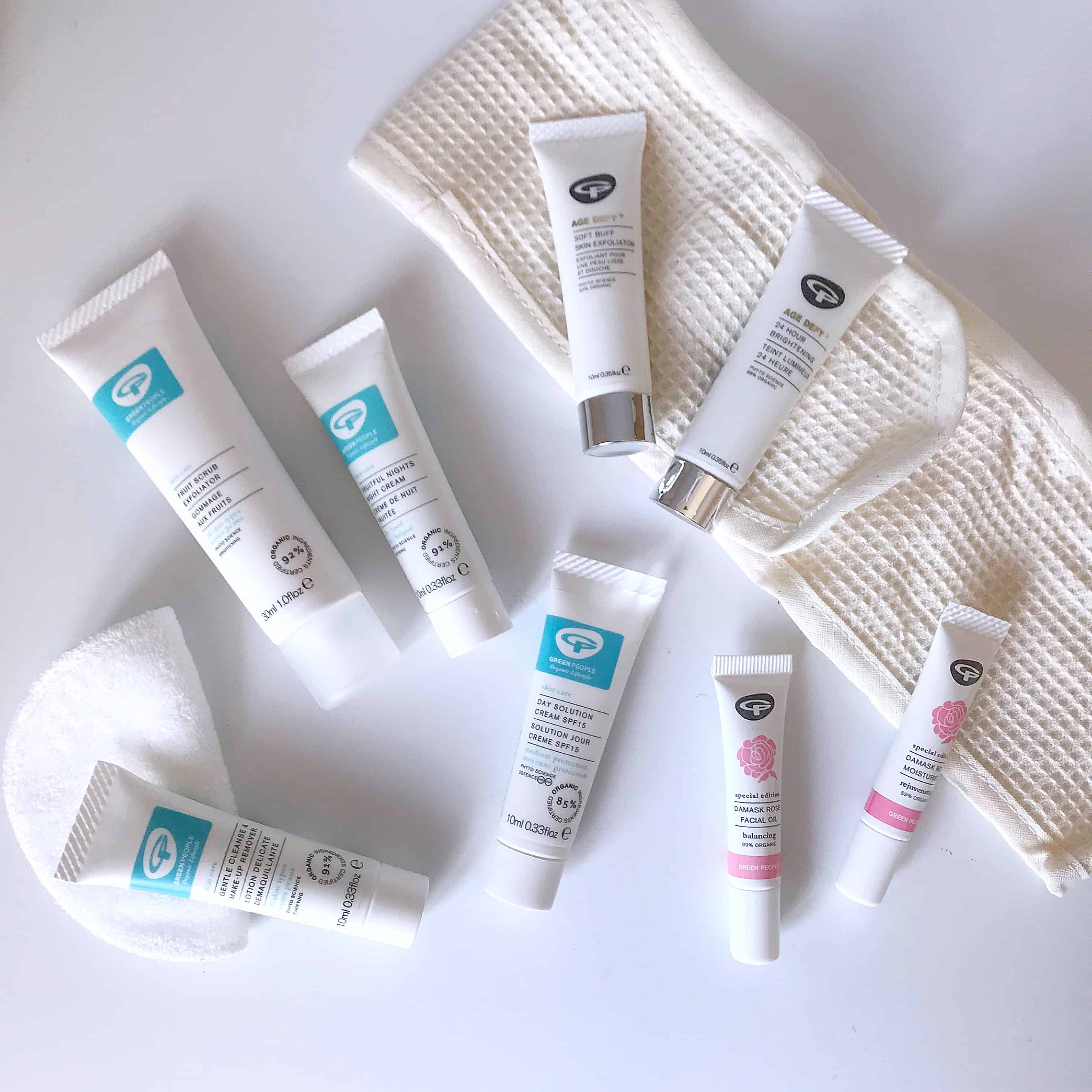 Organic skincare and body care from Green People in their Green Regime Beauty Advent Calendar