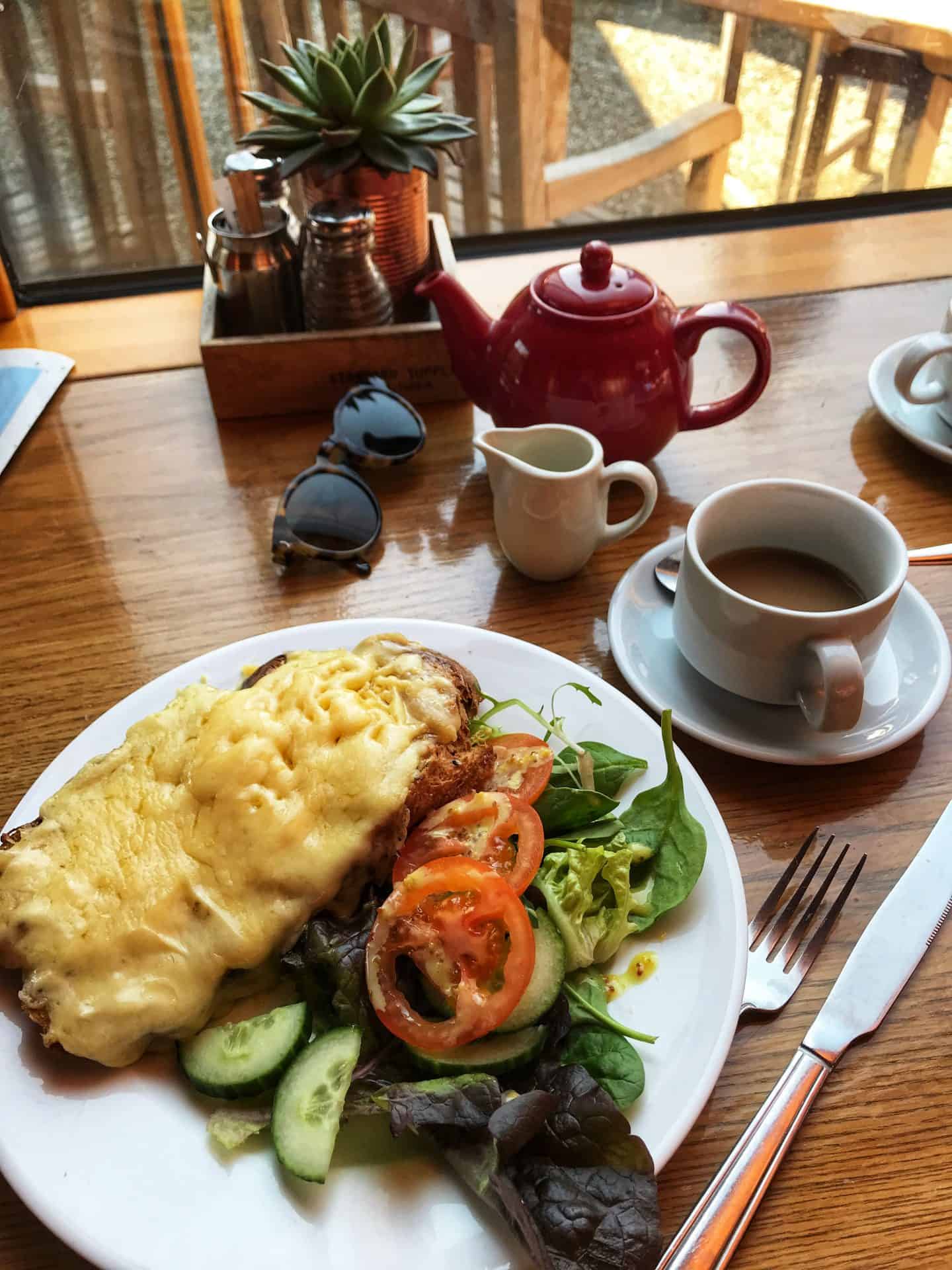 Adnams Rarebit at Adnams Cafe in Southwold