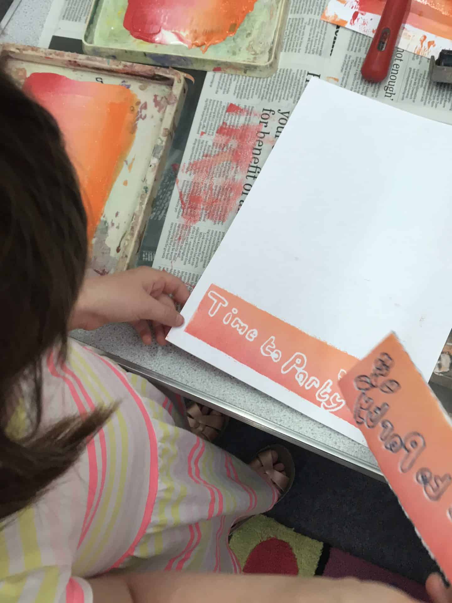 Thea's second print