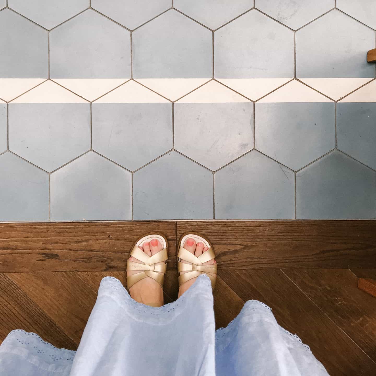 Gorgeous floor at the Novotel London City South Hotel