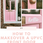 How to makeover a uPVC plastic front door: the ultimate guide with hints and tips to make it go smoothly, and give you a front door to be proud of