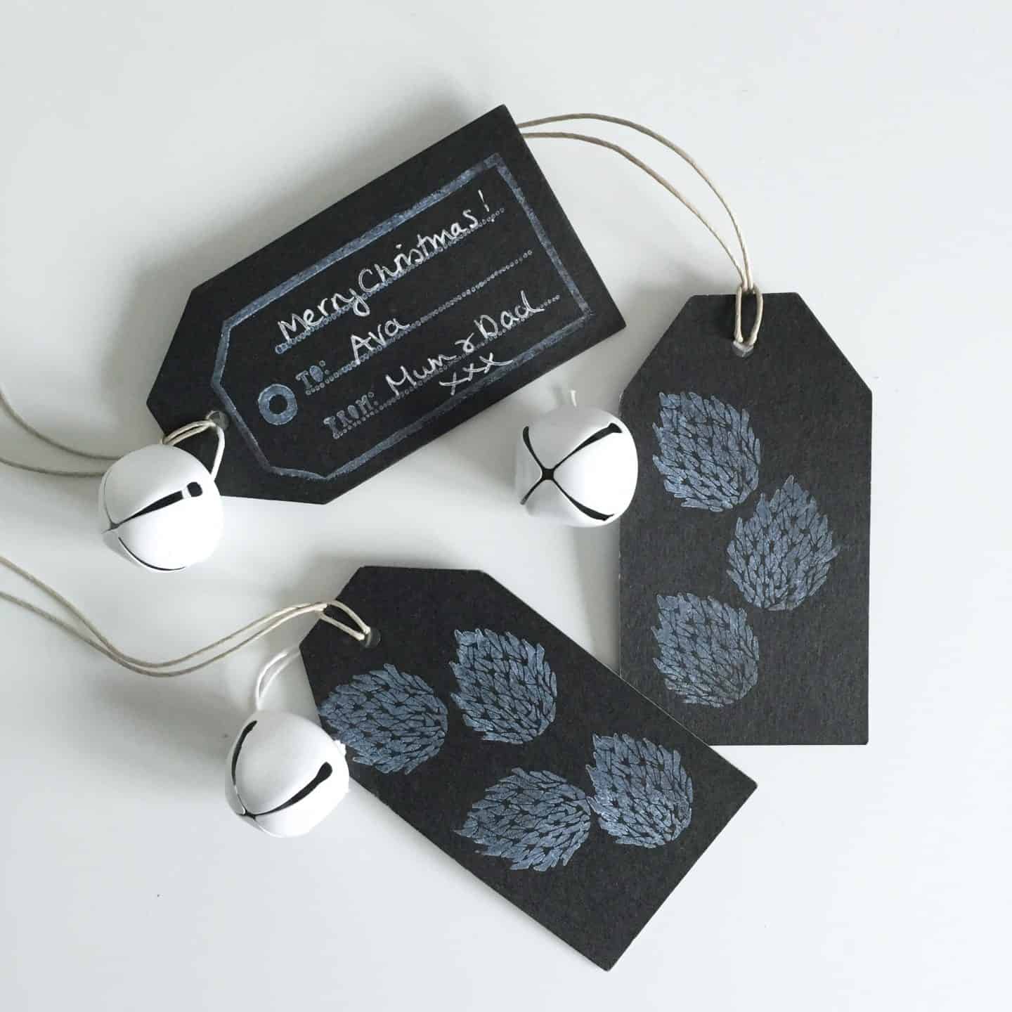Home made present tags
