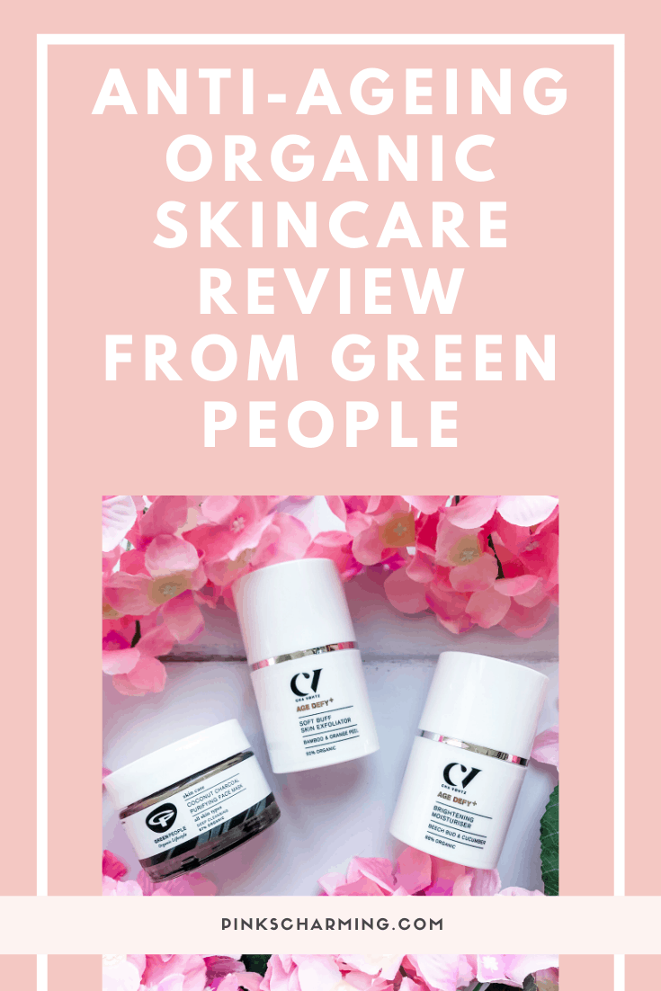 Organic Anti-Ageing Skincare from Green People - Natural ways to keep skin looking its best from age 30 onwards with Age Defy+ Time Traveller Gift Set and Coconut and Charcoal Purifying Face Mask
