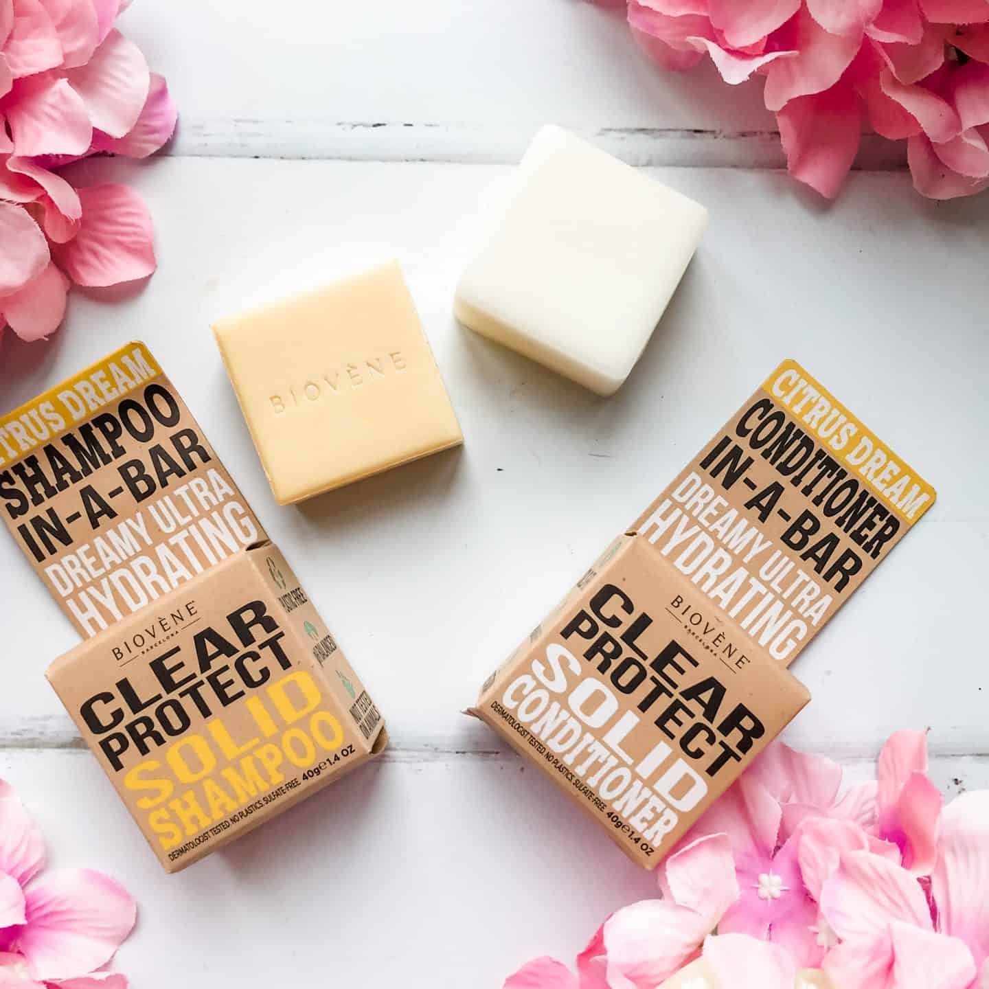 Biovene Clear Protect Solid Shampoo and Conditioner review