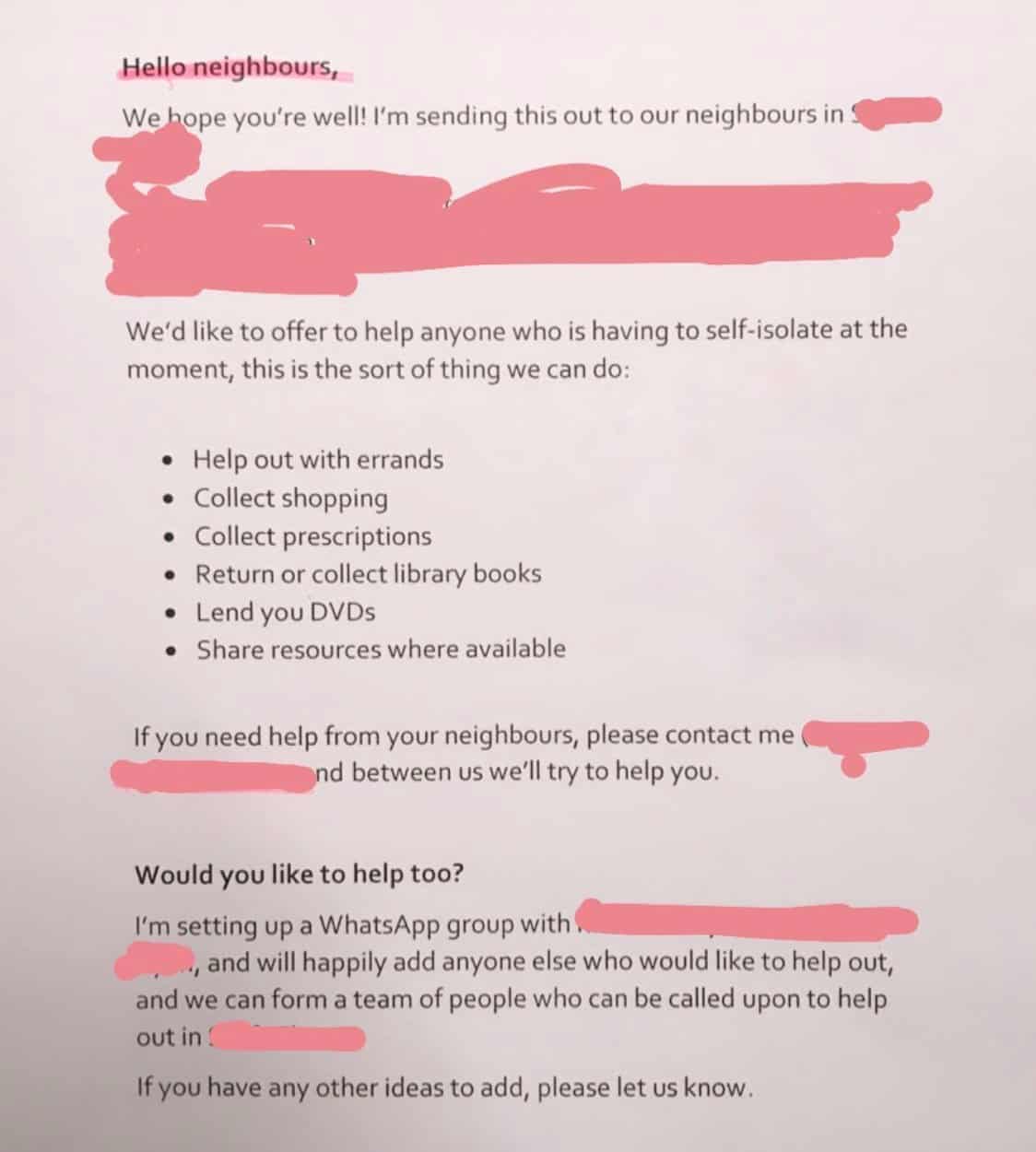 Caremongering: How to Help During the Corona Crisis