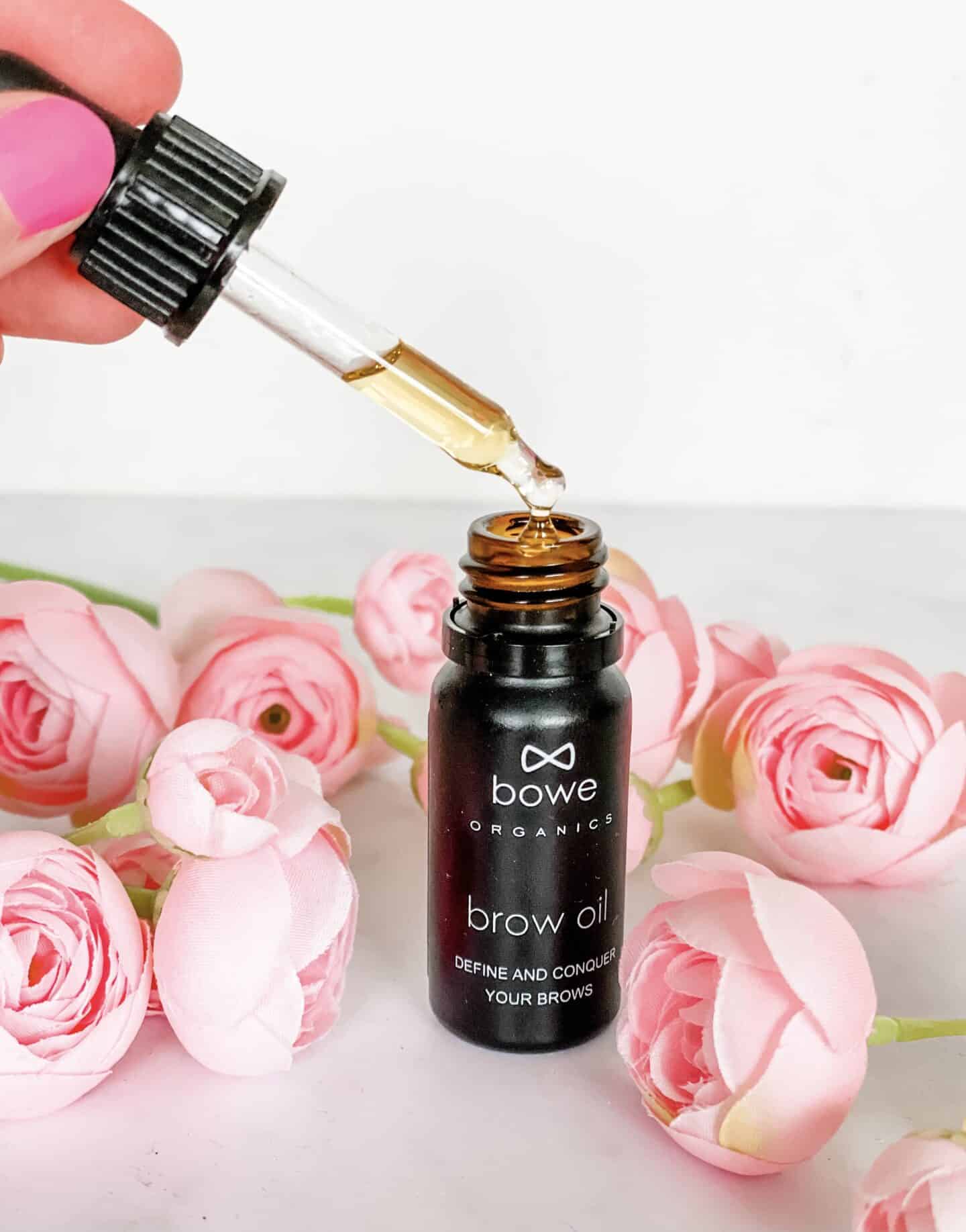 Bowe Organics natural brow oil