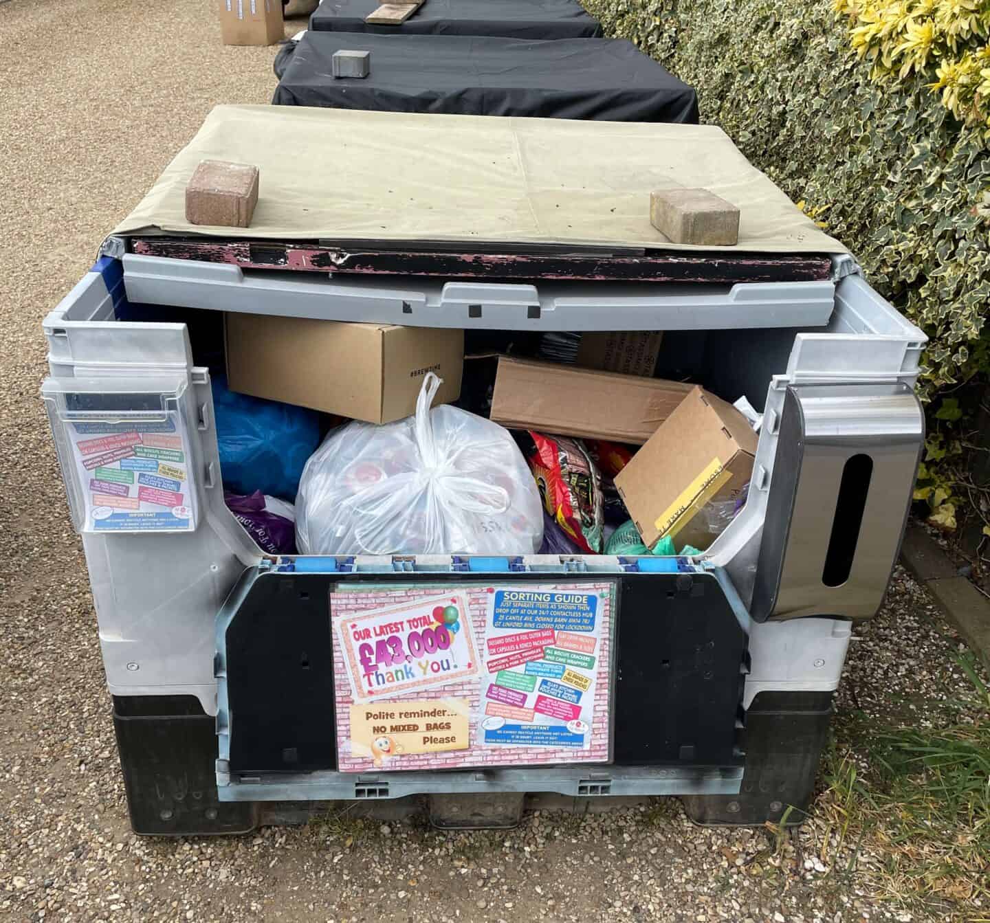 Recycling with Community Recycling for Terracycle