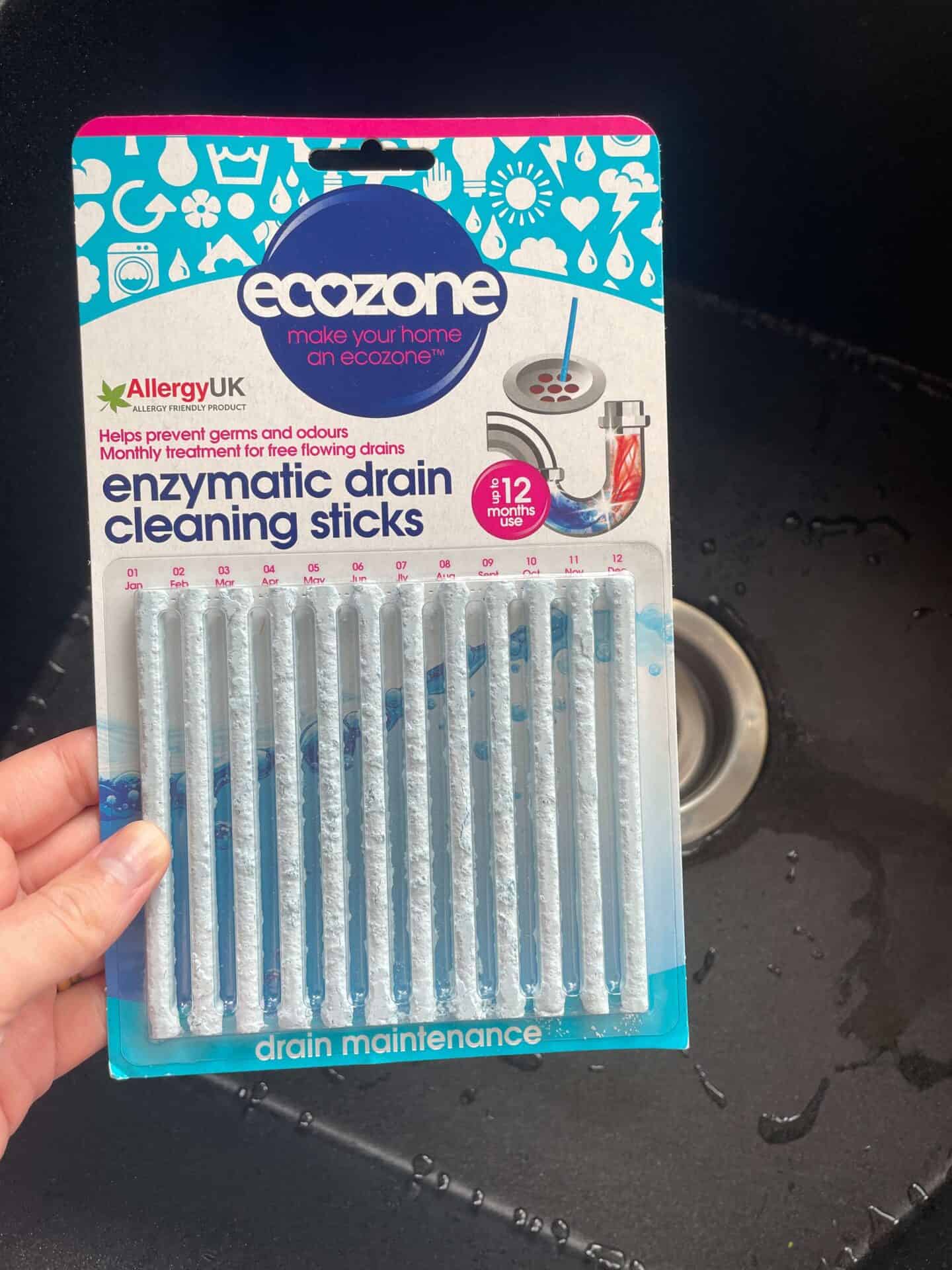 EcoZone Enzymatic Drain Cleaning Sticks