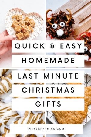 Quick, easy and delicious home made last minute Christmas gifts