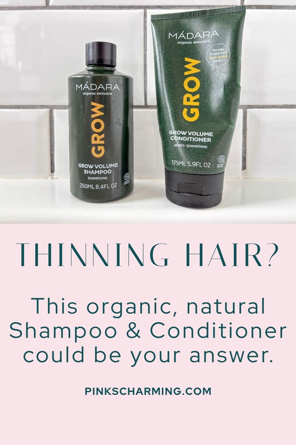 Is this natural, organic shampoo and conditioner the answer to your thinning hair